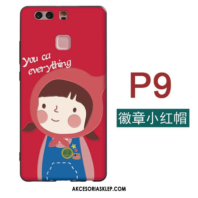 Futerał Huawei P9 Mały Piękny Czerwony Telefon Komórkowy Miękki Etui Tanie