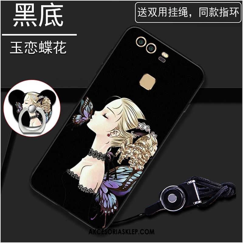 Futerał Huawei P9 Nubuku Telefon Komórkowy Silikonowe Miękki Czarny Pokrowce Sprzedam