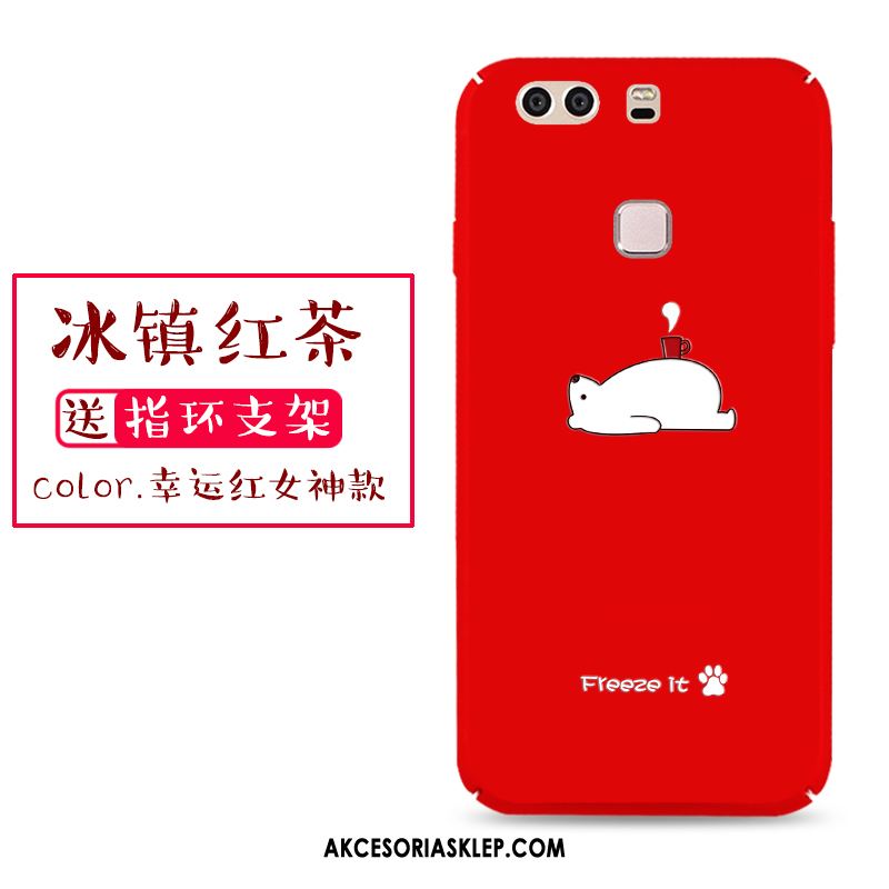 Futerał Huawei P9 Plus Nubuku Trudno Czerwony Nowy Kreatywne Etui Kupię