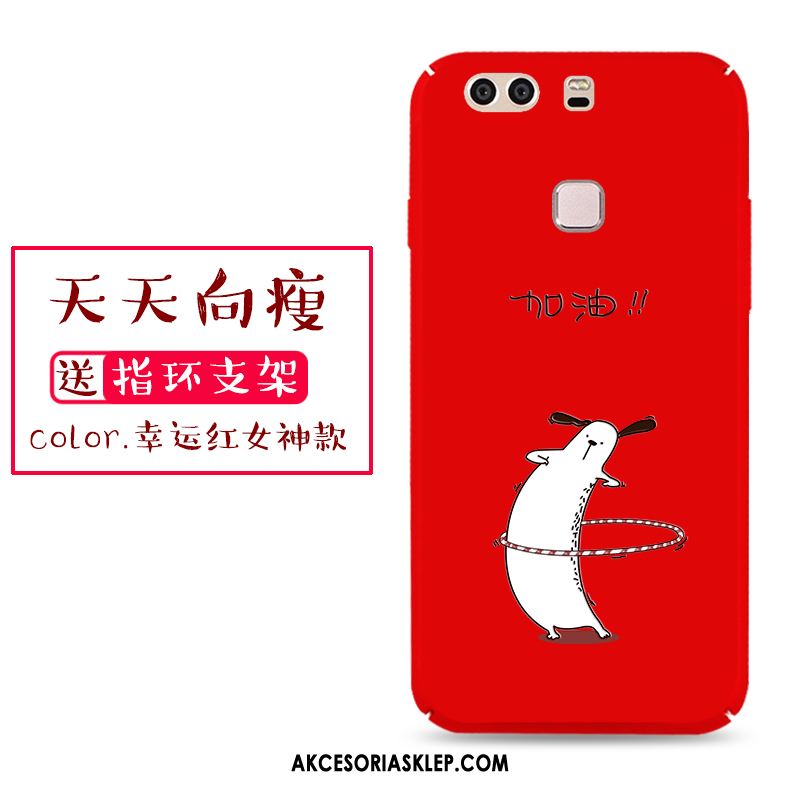 Futerał Huawei P9 Plus Nubuku Trudno Czerwony Nowy Kreatywne Etui Kupię