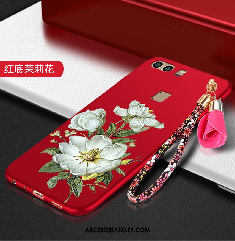 Futerał Huawei P9 Plus Szkło Hartowane Miękki Filmy Telefon Komórkowy Czerwony Oferta