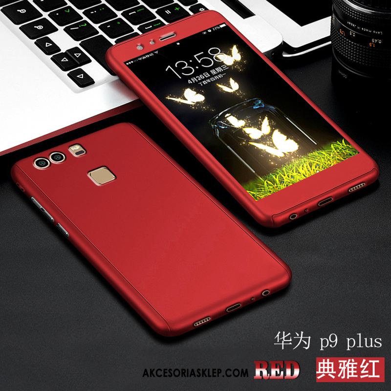 Futerał Huawei P9 Plus Telefon Komórkowy All Inclusive Trudno Nubuku Czerwony Obudowa Tanie