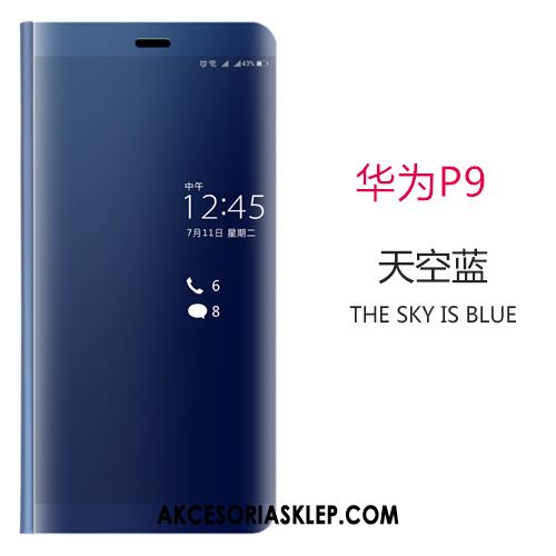 Futerał Huawei P9 Telefon Komórkowy Kreatywne All Inclusive Niebieski Skórzany Futerał Pokrowce Kup