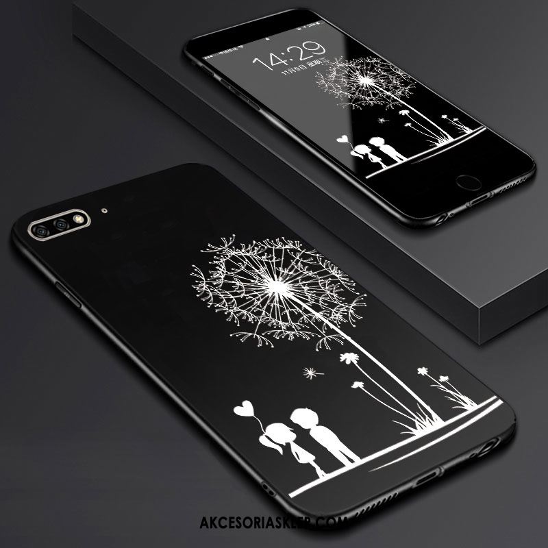 Futerał Huawei Y6 2018 Wspornik Czarny Szkło Hartowane Telefon Komórkowy Filmy Pokrowce Tanie