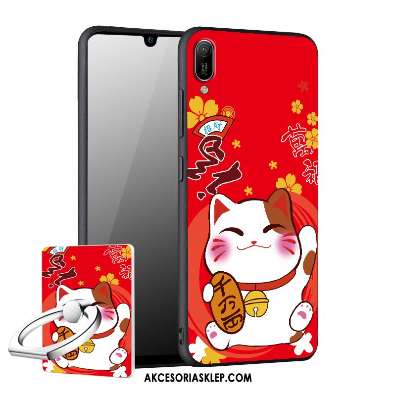 Futerał Huawei Y6 2019 Anti-fall Telefon Komórkowy Osobowość Nubuku Kreatywne Obudowa Sklep