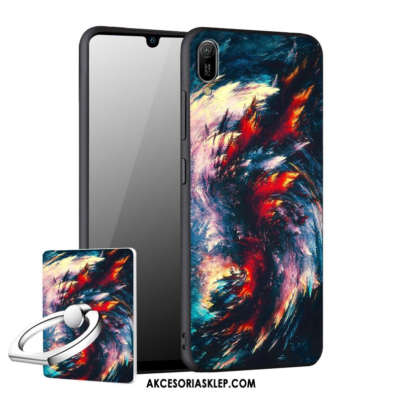Futerał Huawei Y6 2019 Anti-fall Telefon Komórkowy Osobowość Nubuku Kreatywne Obudowa Sklep