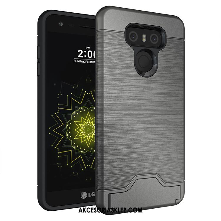 Futerał Lg G6 Cienkie Telefon Komórkowy All Inclusive Anti-fall Metal Etui Dyskont