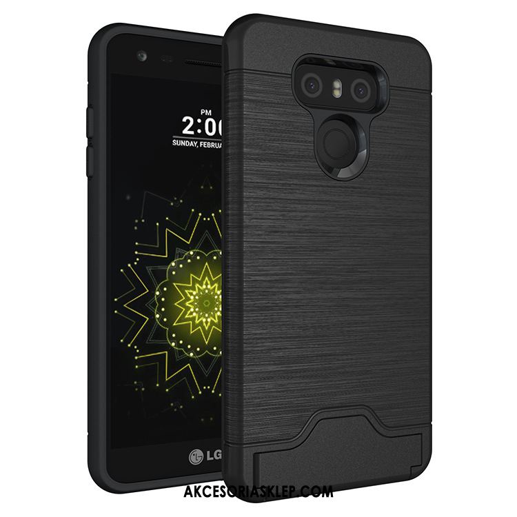 Futerał Lg G6 Cienkie Telefon Komórkowy All Inclusive Anti-fall Metal Etui Dyskont