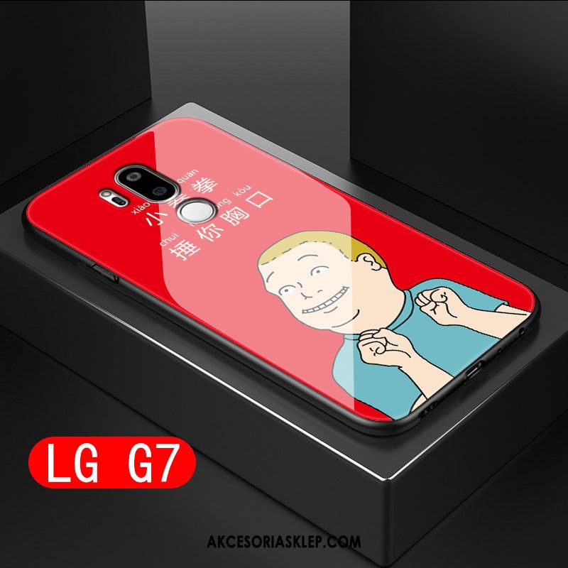 Futerał Lg G7 Thinq Szkło Trudno Osobowość Czarny Ochraniacz Etui Na Sprzedaż