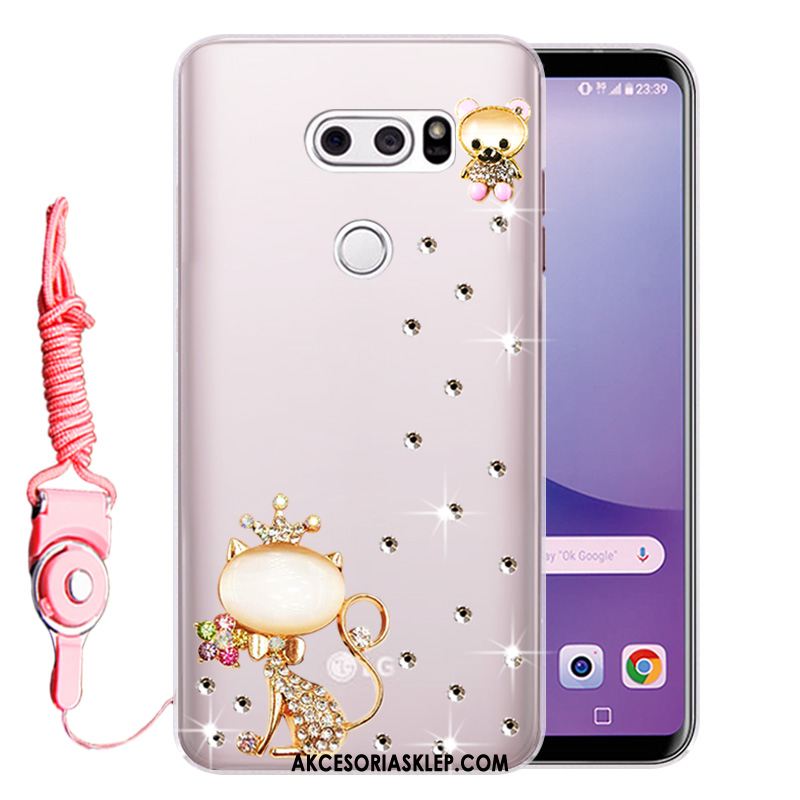 Futerał Lg V30 Anti-fall Ochraniacz Miękki Telefon Komórkowy Rhinestone Etui Sprzedam