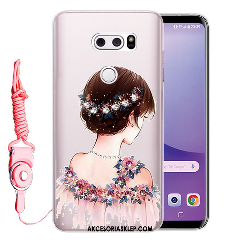 Futerał Lg V30 Anti-fall Ochraniacz Miękki Telefon Komórkowy Rhinestone Etui Sprzedam