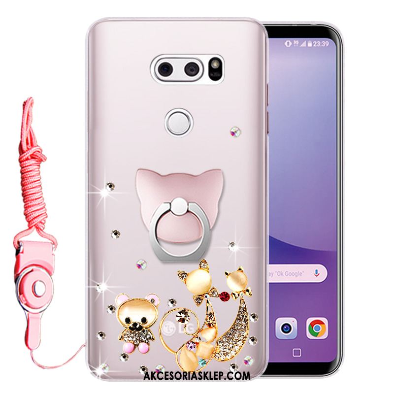 Futerał Lg V30 Anti-fall Ochraniacz Miękki Telefon Komórkowy Rhinestone Etui Sprzedam