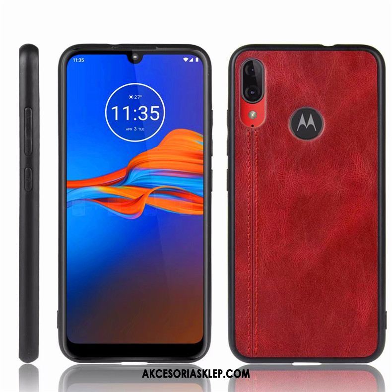 Futerał Moto E6 Plus Telefon Komórkowy Proste Niebieski All Inclusive Ochraniacz Pokrowce Na Sprzedaż