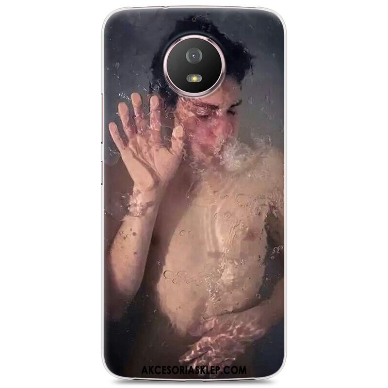 Futerał Moto G5s Anti-fall Miękki Ochraniacz Zielony Zakochani Etui Dyskont