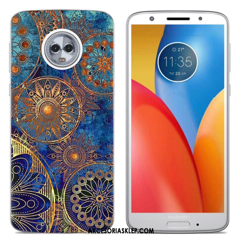 Futerał Moto G6 Zielony Silikonowe Etui Telefon Komórkowy Kreatywne Kreskówka Na Sprzedaż