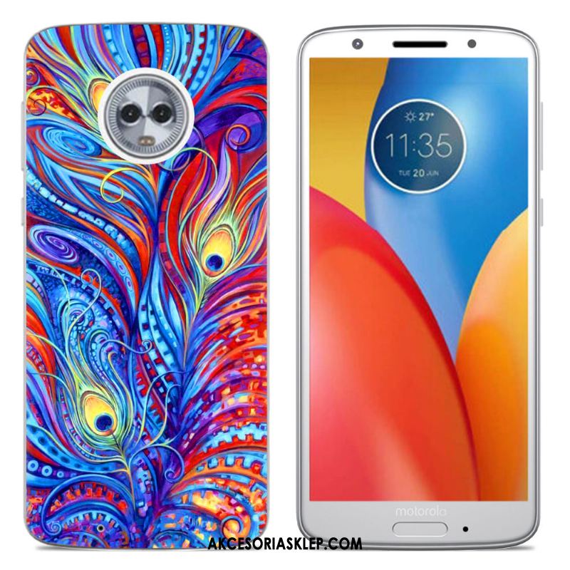 Futerał Moto G6 Zielony Silikonowe Etui Telefon Komórkowy Kreatywne Kreskówka Na Sprzedaż