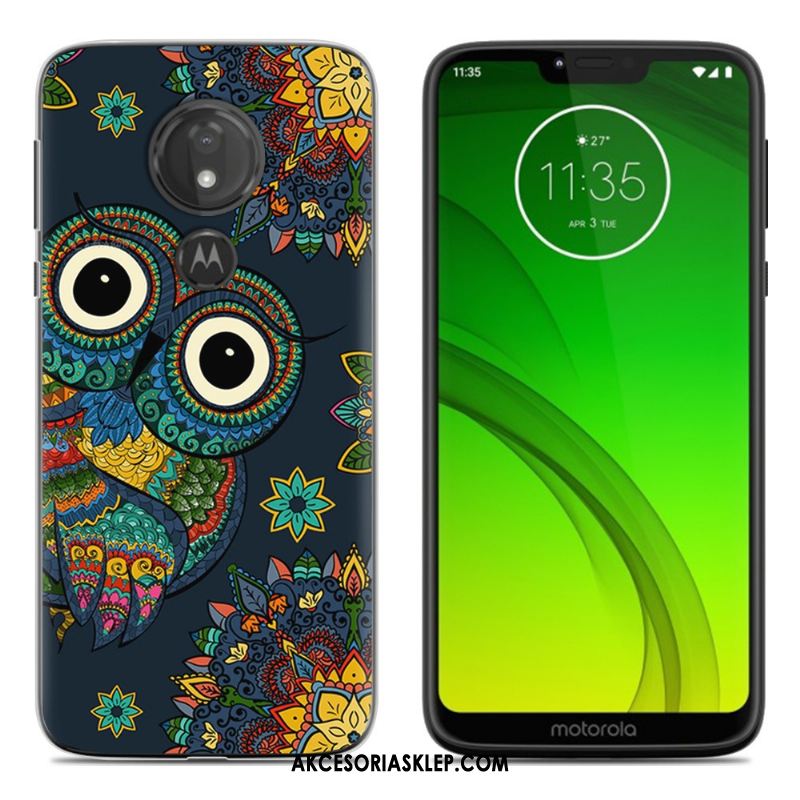 Futerał Moto G7 Play Kreskówka All Inclusive Tendencja Czarny Telefon Komórkowy Pokrowce Sklep