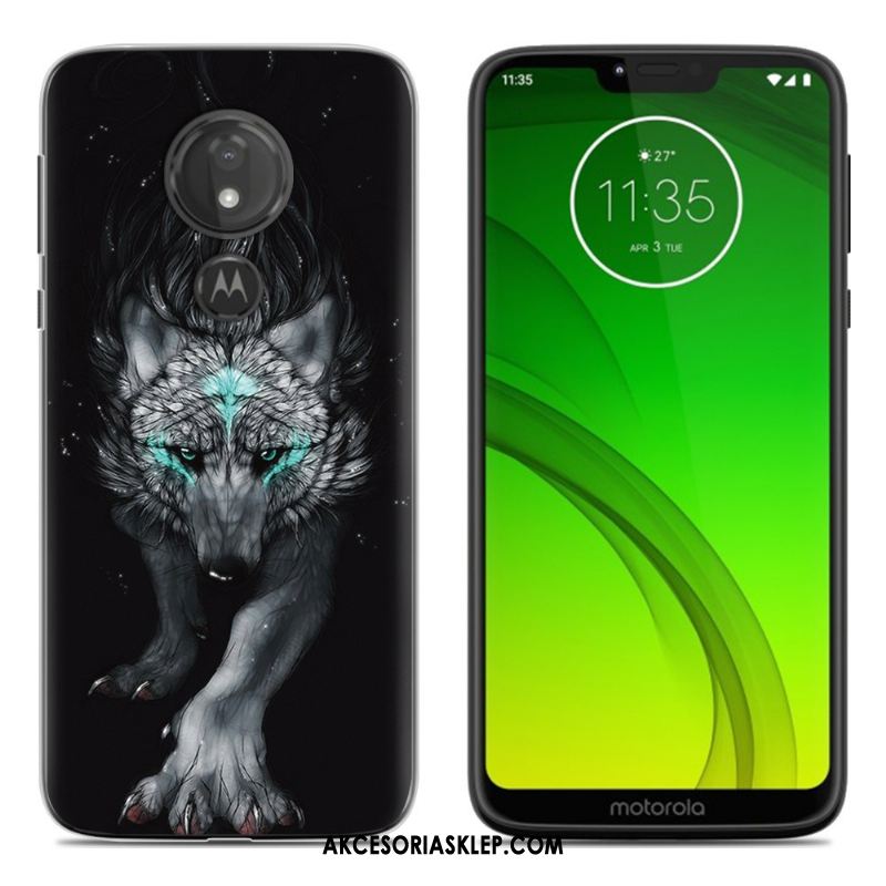 Futerał Moto G7 Play Kreskówka All Inclusive Tendencja Czarny Telefon Komórkowy Pokrowce Sklep