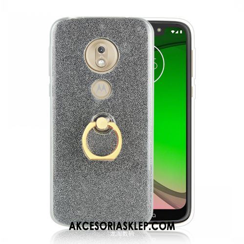 Futerał Moto G7 Play Miękki Anti-fall Wspornik Telefon Komórkowy Ring Etui Dyskont