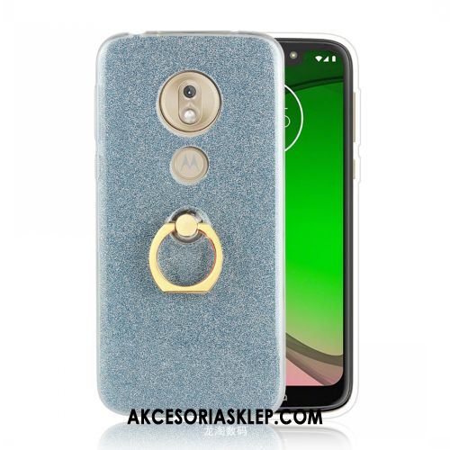 Futerał Moto G7 Play Miękki Anti-fall Wspornik Telefon Komórkowy Ring Etui Dyskont