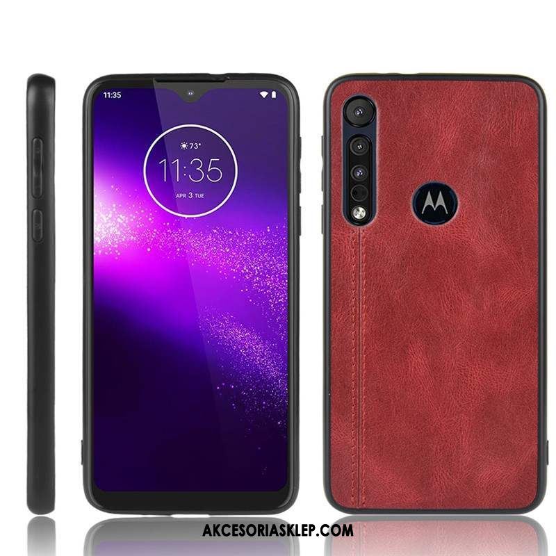 Futerał Moto G8 Plus Telefon Komórkowy Lekki I Cienki Ochraniacz Czerwony Anti-fall Obudowa Online