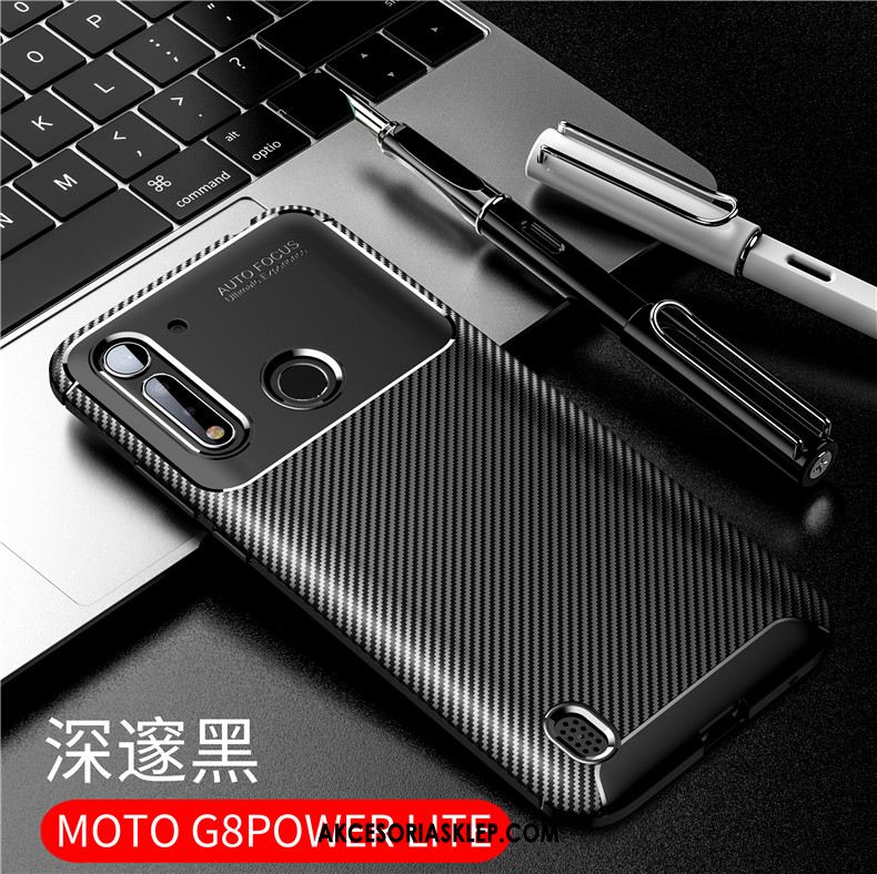 Futerał Moto G8 Power Lite Niebieski Biznes Ochraniacz Anti-fall All Inclusive Etui Tanie