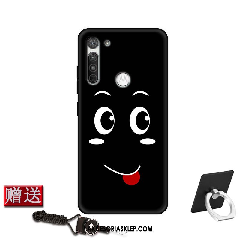 Futerał Moto G8 Power Piękny Miękki Dostosowane Czerwony Nubuku Pokrowce Kup
