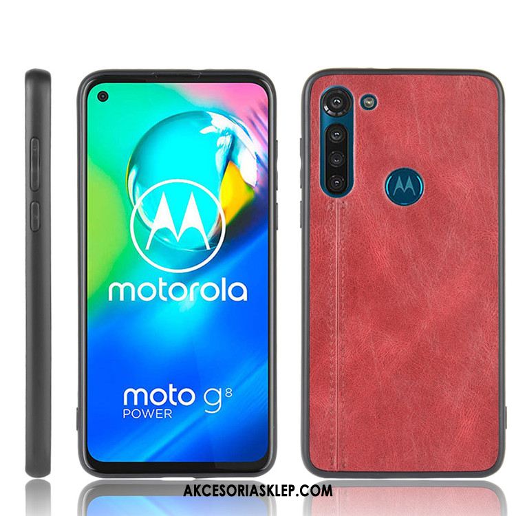 Futerał Moto G8 Power Skóra Telefon Komórkowy Anti-fall Ochraniacz Trudno Pokrowce Sprzedam