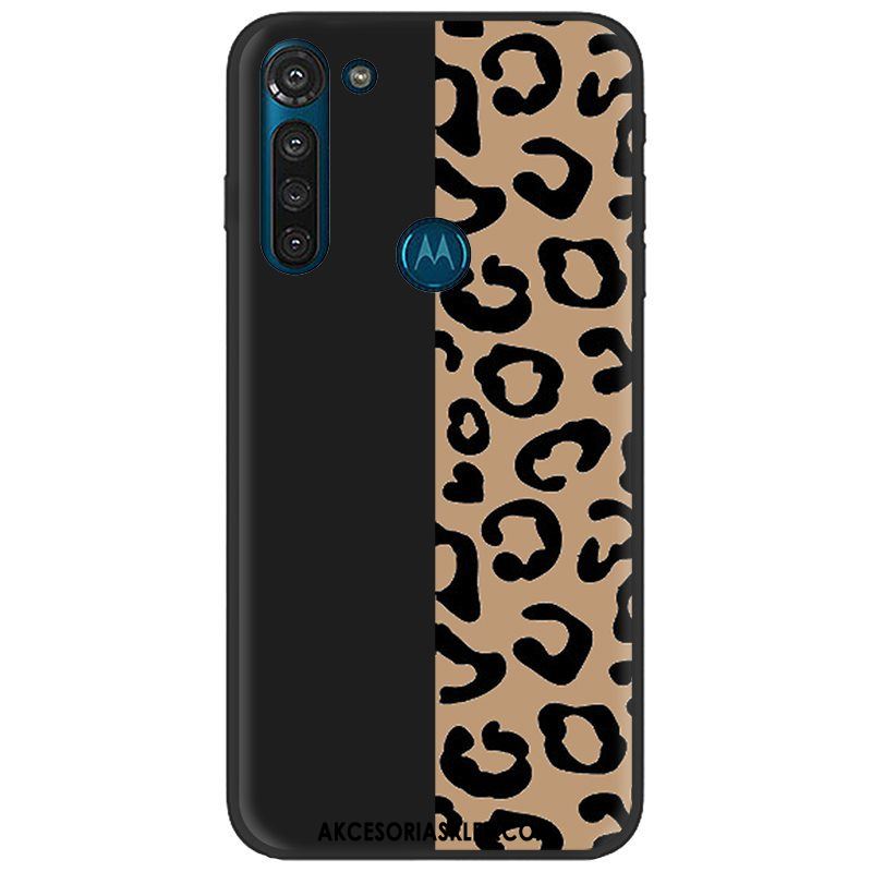 Futerał Moto G8 Power Telefon Komórkowy Czarny Tendencja Kolor Płótno Pokrowce Kup