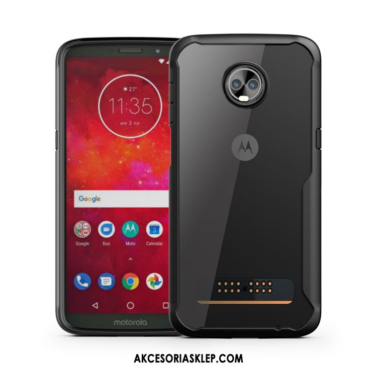 Futerał Moto Z3 Play Biały Proste Telefon Komórkowy Ochraniacz All Inclusive Pokrowce Oferta