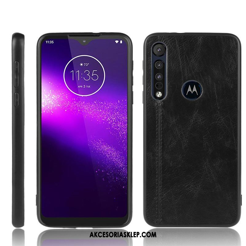 Futerał Motorola One Macro Czerwony Telefon Komórkowy Ochraniacz Bydło Trudno Etui Sklep