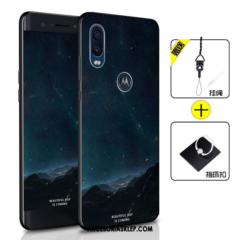 Futerał Motorola One Vision Silikonowe All Inclusive Miękki Telefon Komórkowy Anti-fall Obudowa Oferta