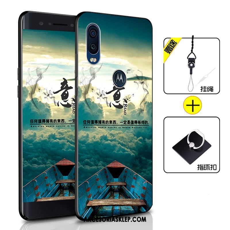 Futerał Motorola One Vision Silikonowe All Inclusive Miękki Telefon Komórkowy Anti-fall Obudowa Oferta