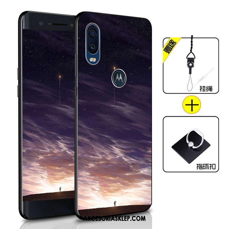 Futerał Motorola One Vision Silikonowe All Inclusive Miękki Telefon Komórkowy Anti-fall Obudowa Oferta