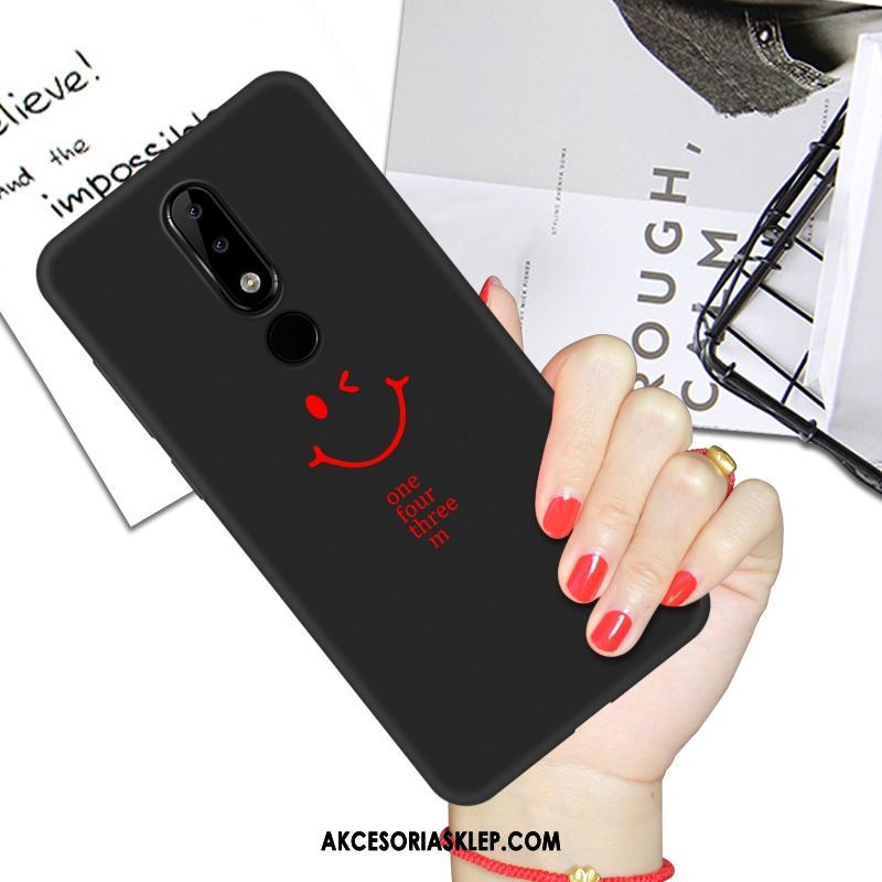 Futerał Nokia 3.1 Plus Anti-fall Ochraniacz Piękny Telefon Komórkowy Czarny Pokrowce Sprzedam