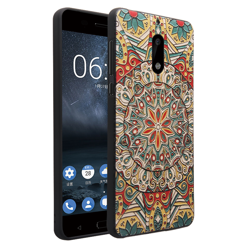 Futerał Nokia 6 Tendencja Czarny Ochraniacz All Inclusive Telefon Komórkowy Etui Kup