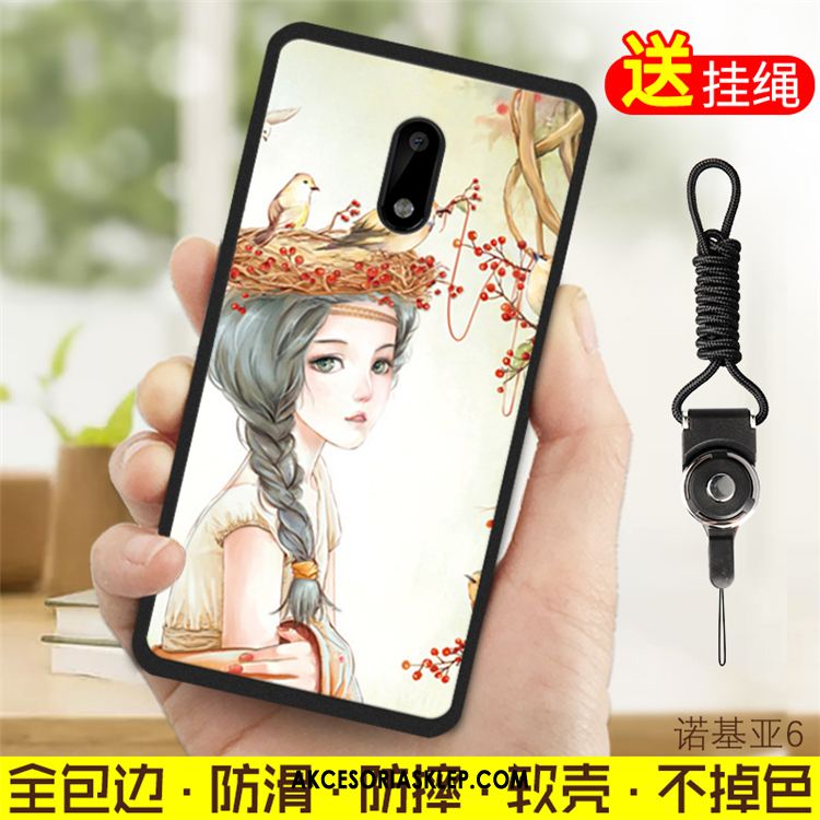 Futerał Nokia 6 Wiszące Ozdoby Telefon Komórkowy Student Wisząca Szyja Ochraniacz Pokrowce Kupię