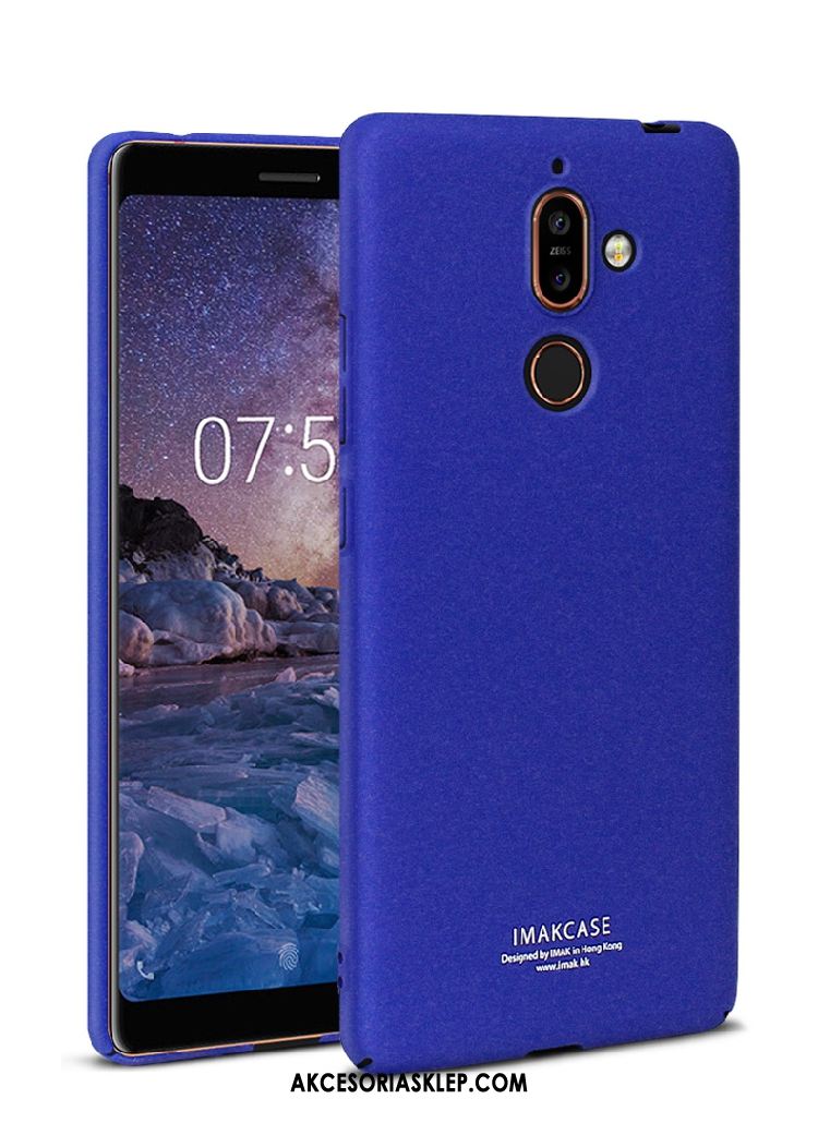 Futerał Nokia 7 Plus Nubuku All Inclusive Ochraniacz Czarny Denim Etui Kup