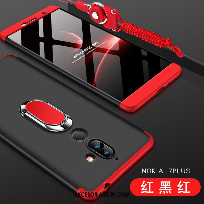 Futerał Nokia 7 Plus Ochraniacz Czerwony All Inclusive Telefon Komórkowy Trudno Obudowa Kup