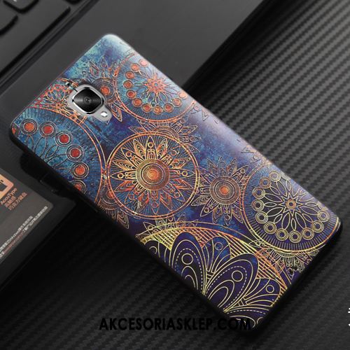 Futerał Oneplus 3t Kreatywne Ochraniacz Biały Relief Silikonowe Obudowa Online