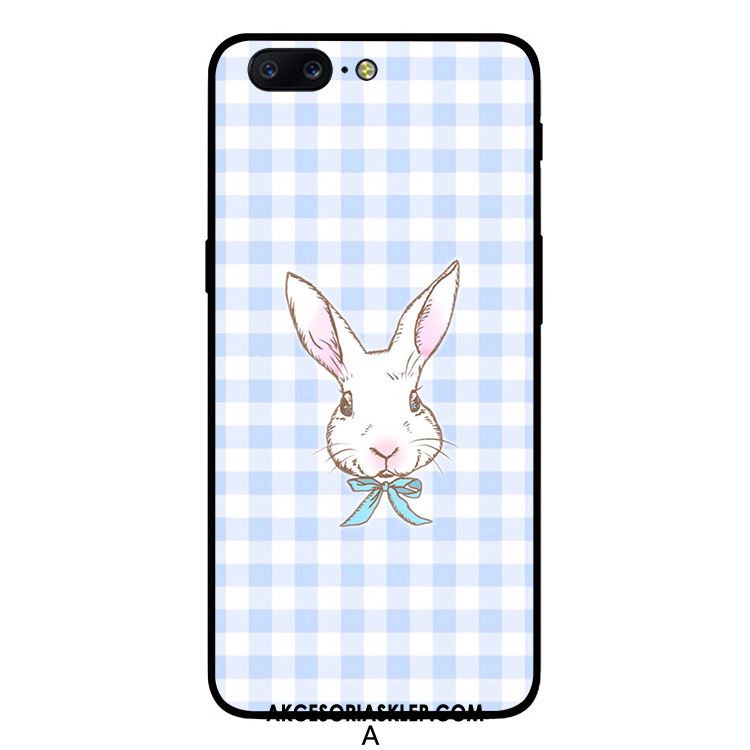 Futerał Oneplus 5 Bunny Nubuku Miękki Biały Telefon Komórkowy Tanie