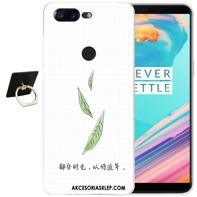 Futerał Oneplus 5t Relief Różowe Anti-fall Miękki Ochraniacz Obudowa Sklep