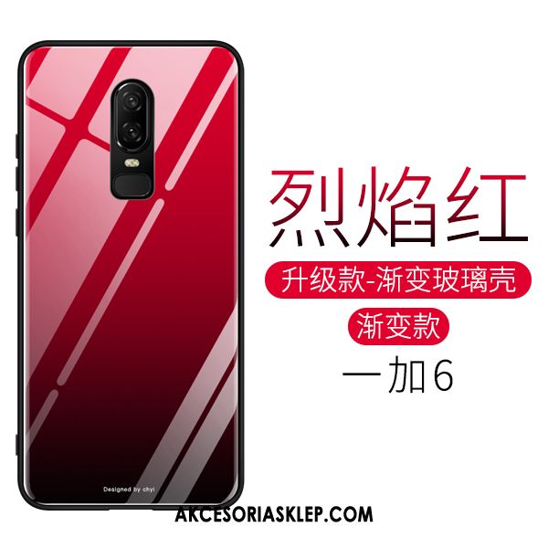 Futerał Oneplus 6 Kreatywne Silikonowe Anti-fall Cienkie Modna Marka Pokrowce Tanie