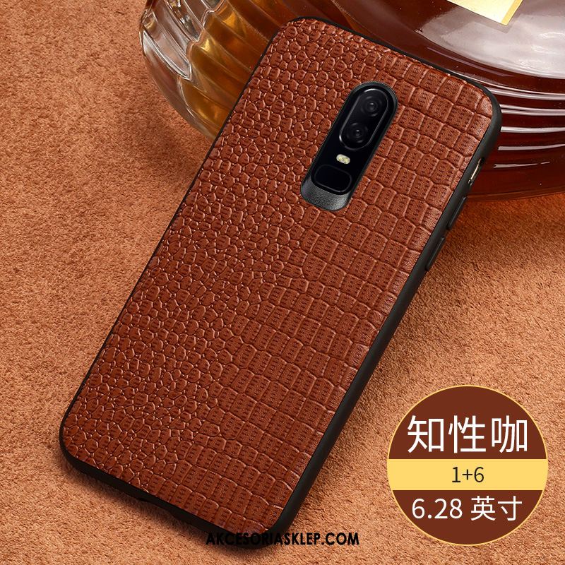 Futerał Oneplus 6 Prawdziwa Skóra Dostosowane Skórzany Futerał Nowy Telefon Komórkowy Obudowa Sprzedam