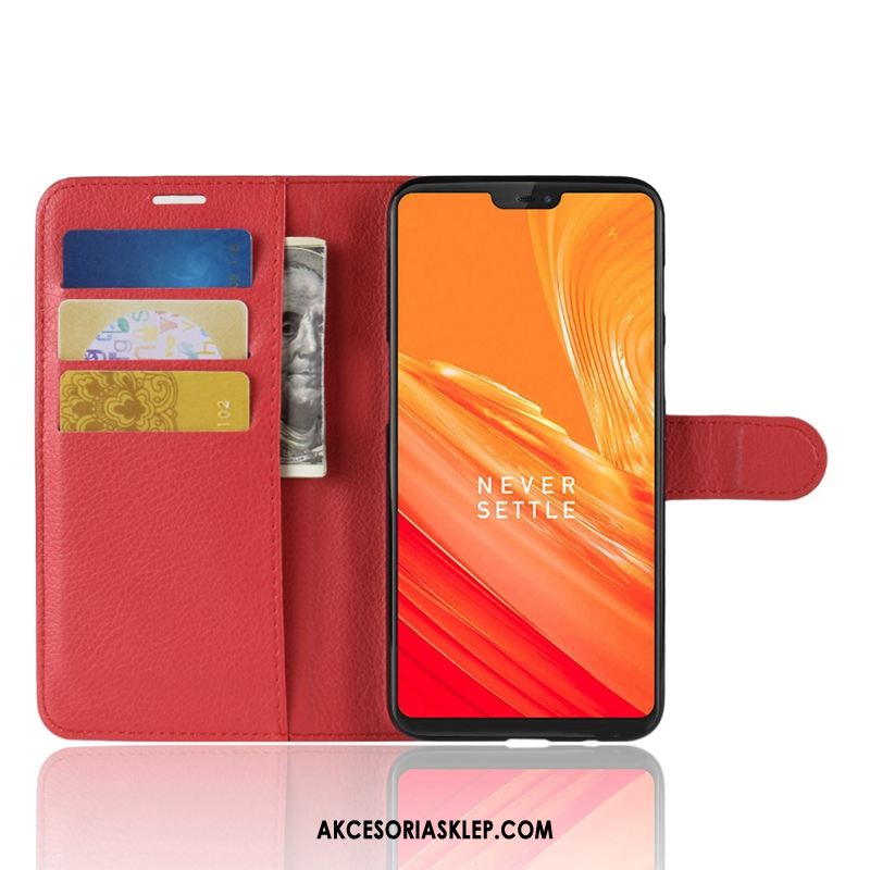 Futerał Oneplus 6 Skórzany Futerał All Inclusive Silikonowe Niebieski Telefon Komórkowy Obudowa Kup