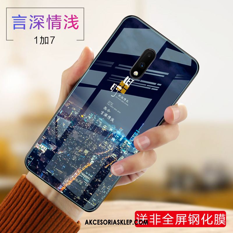 Futerał Oneplus 7 Ochraniacz Telefon Komórkowy Szkło Tendencja Mały Pokrowce Tanie