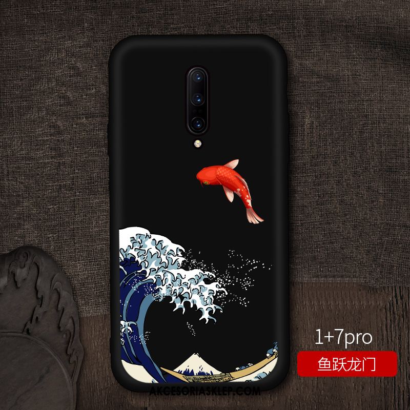 Futerał Oneplus 7 Pro Chiński Styl Osobowość Telefon Komórkowy Tendencja Czarny Pokrowce Sprzedam