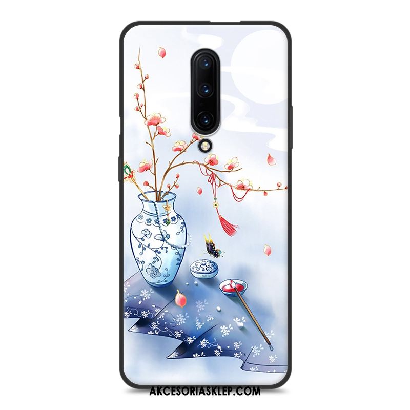 Futerał Oneplus 7 Pro Silikonowe Chiński Styl Anti-fall Zielony Telefon Komórkowy Etui Sprzedam