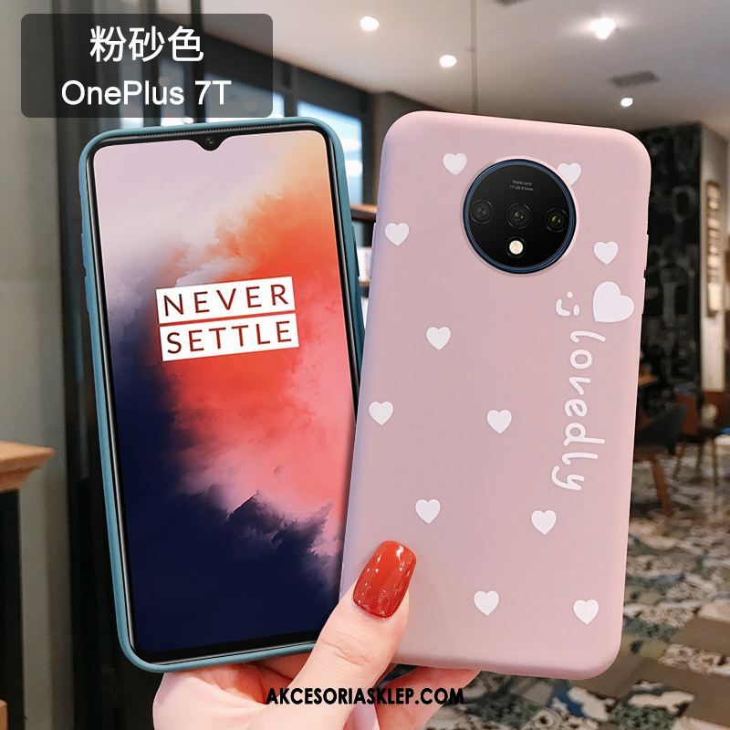 Futerał Oneplus 7t Kreatywne Proste Osobowość Silikonowe All Inclusive Pokrowce Sprzedam