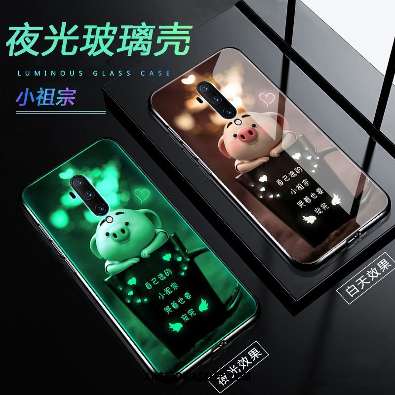 Futerał Oneplus 7t Pro Ochraniacz Telefon Komórkowy Anti-fall Świecące Szkło Etui Sprzedam